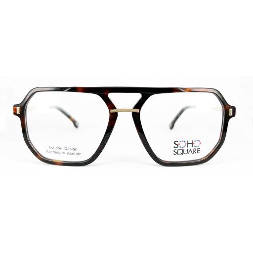 Men's Aviator Handmade Acetate Optical Frames – Soho Square | Designed in London