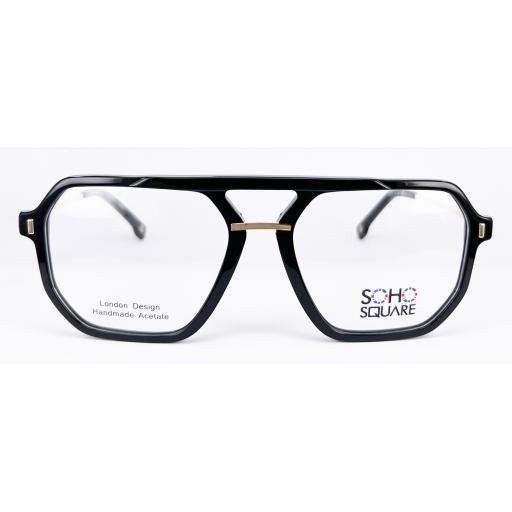 Men's Aviator Handmade Acetate Optical Frames – Soho Square | Designed in London