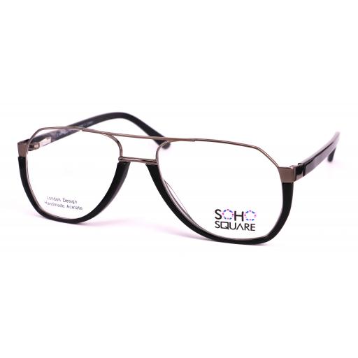 Men's Aviator Handmade Acetate Optical Frames – Soho Square | Designed in London