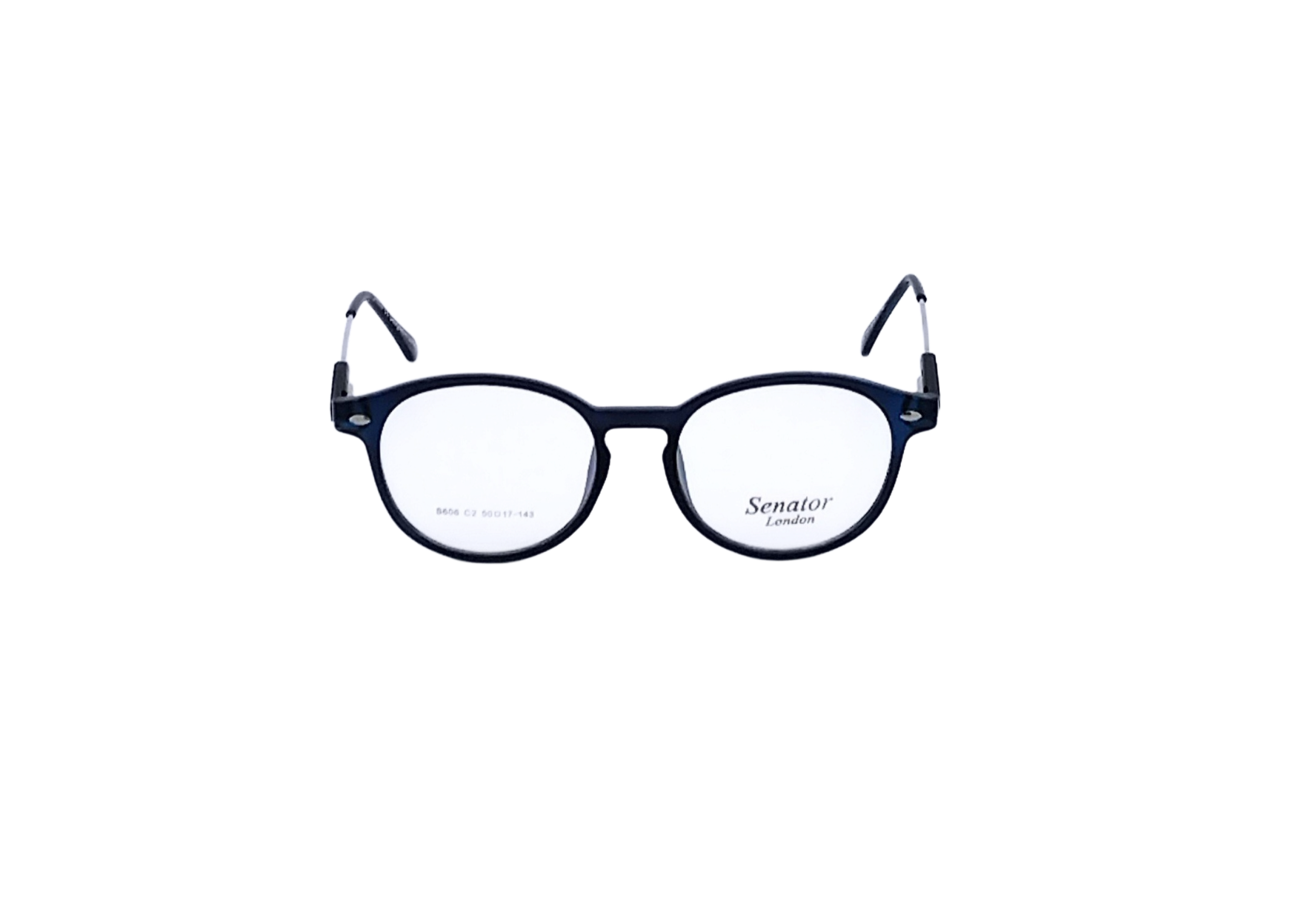 Round Optical Frames – Brown Tortoiseshell & Dark Navy | Designed in London