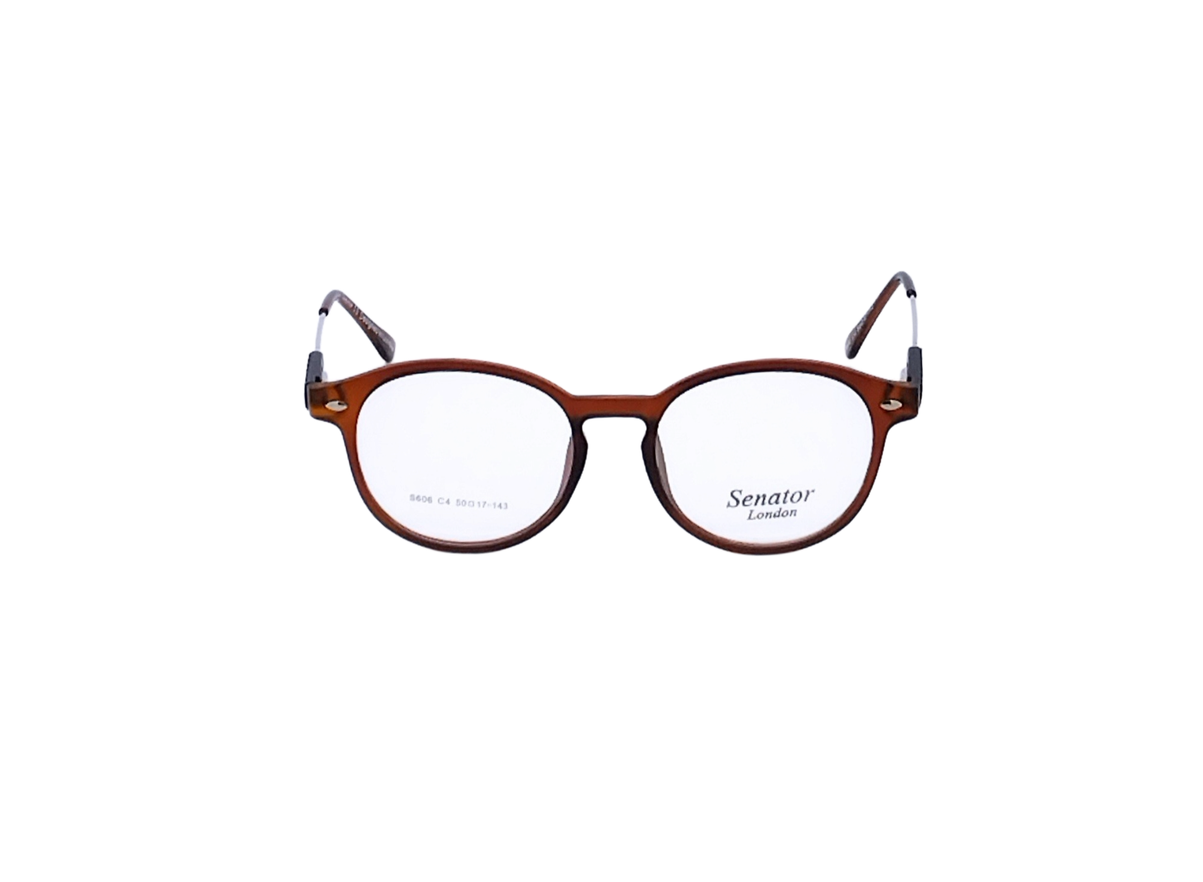 Round Optical Frames – Brown Tortoiseshell & Dark Navy | Designed in London