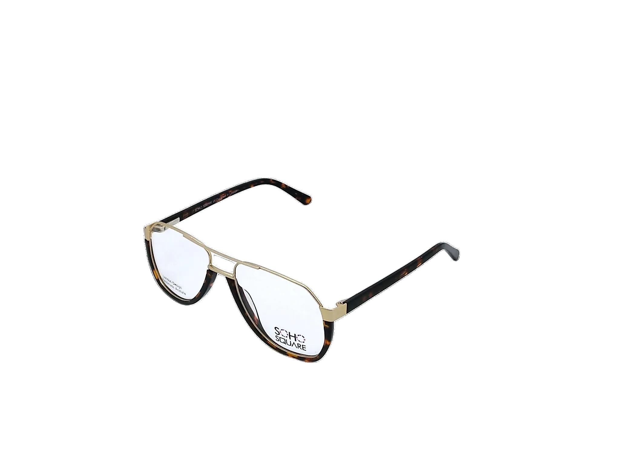 Men's Aviator Handmade Acetate Optical Frames – Soho Square | Designed in London