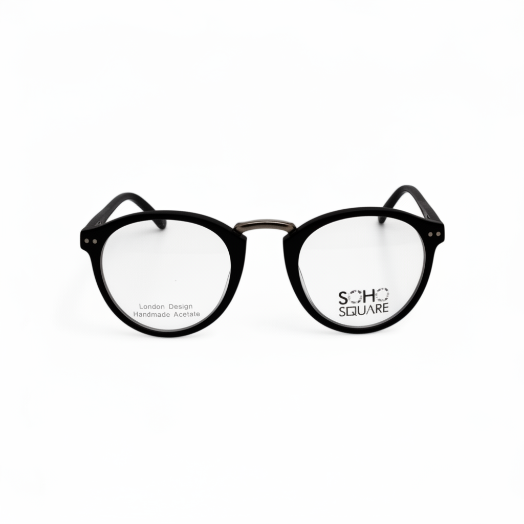 Round Handmade Acetate Optical Frames – Soho Square | Designed in London