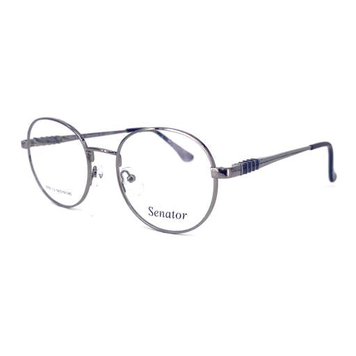 Senator 255 round optical frame in C2 Silver