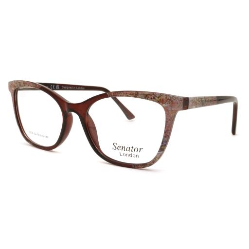 Women's Cat Eye Optical Frames | Senator 376 | Floral Print | Designed in London