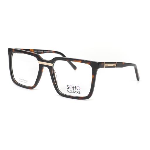 Men's Square Handmade Acetate Optical Frames – Soho Square | Designed in London