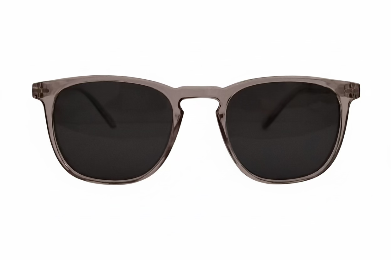 Oval Polarised Sunglasses with Spring Hinges – Bronze, Camouflage Brown & Grey