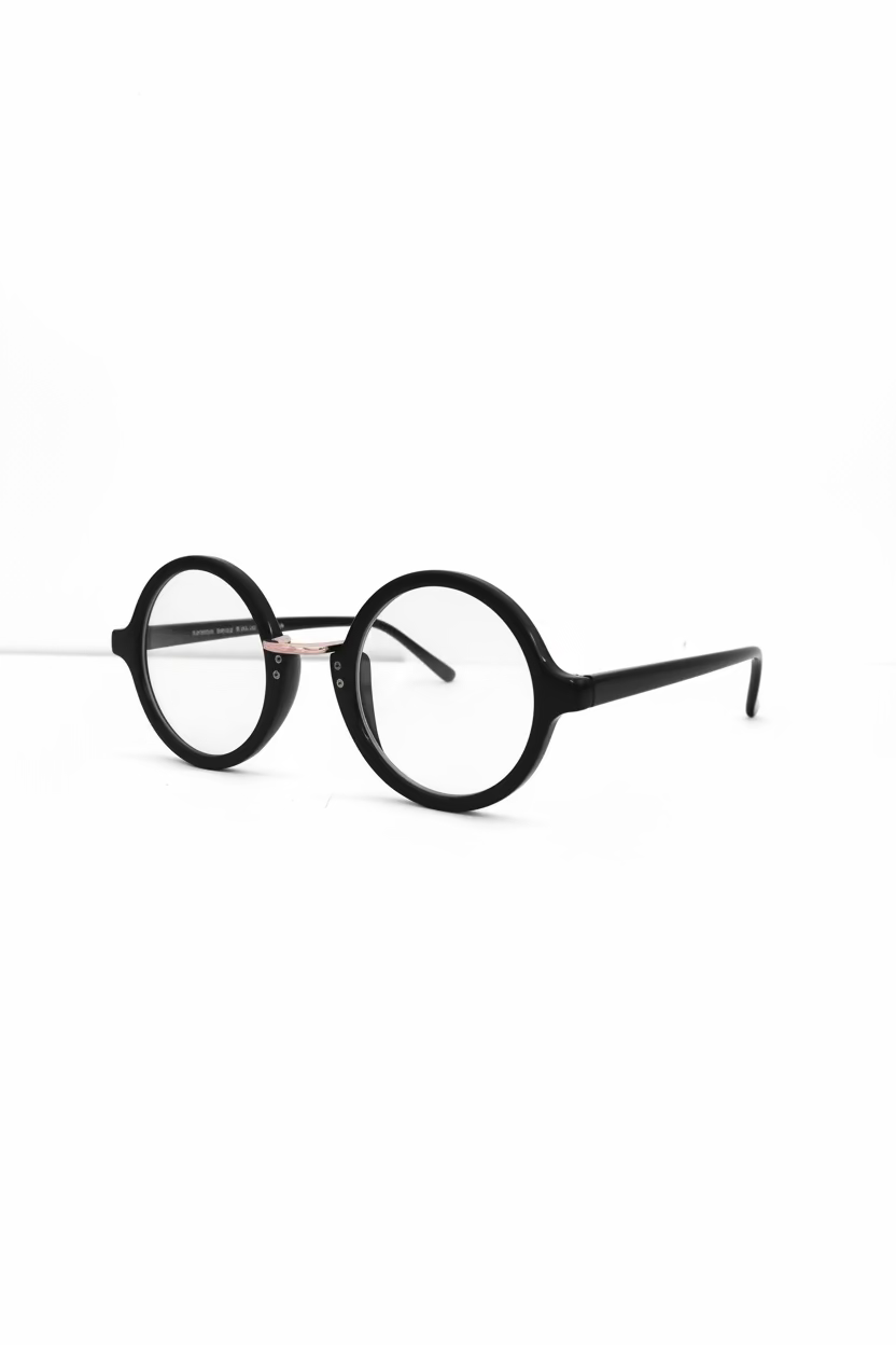 Round Optical Frame – London Design | Hand Polished