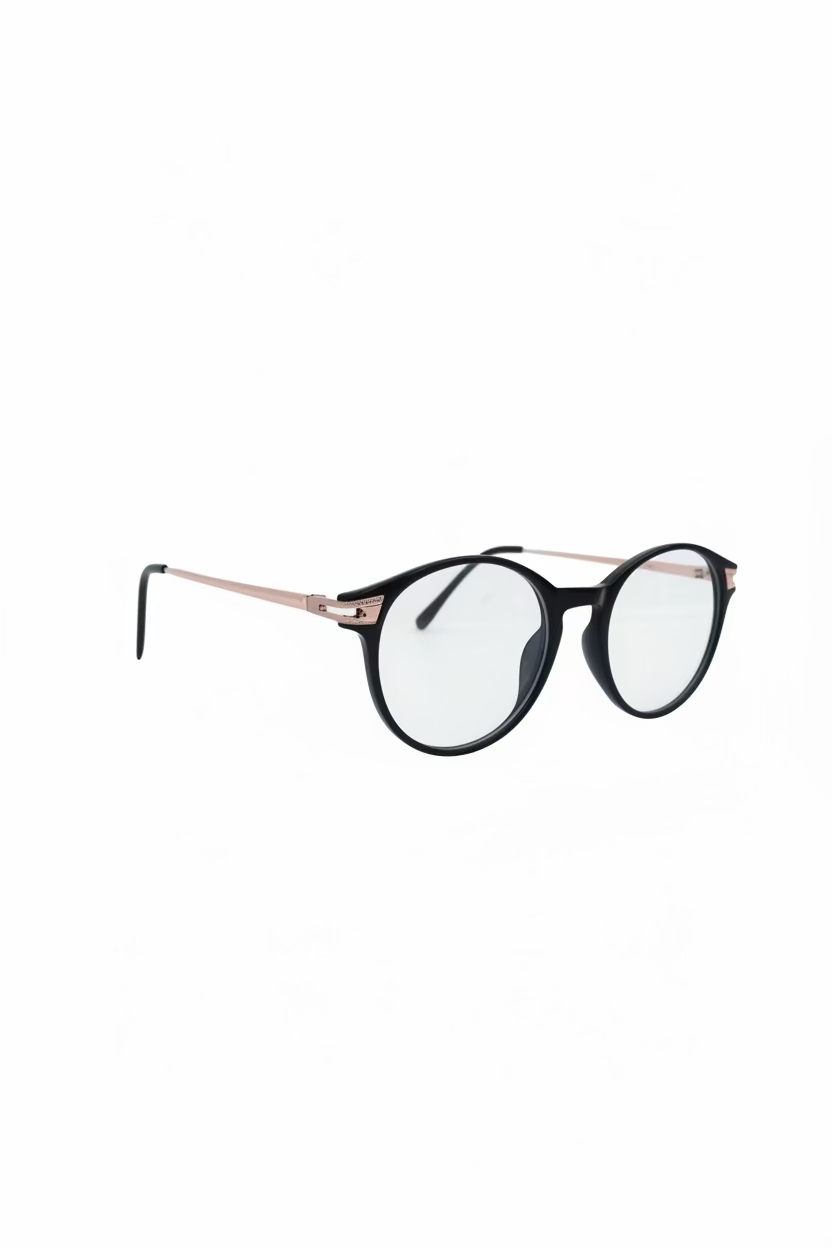Round Optical Frame – London Design | Hand Polished