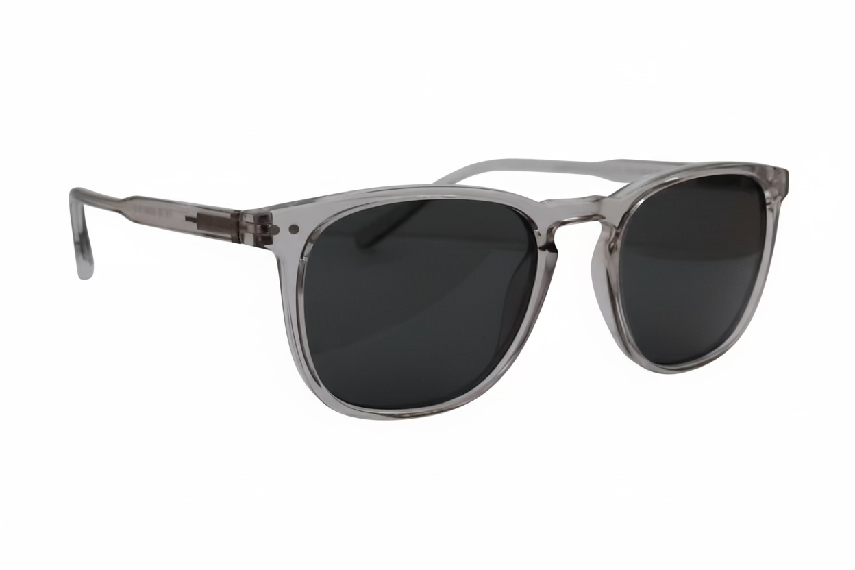 Oval Polarised Sunglasses with Spring Hinges – Bronze, Camouflage Brown & Grey