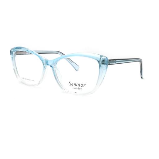 Women's Cat Eye Optical Frames – Brown/ Black/ Blue and Grey Tortoiseshell with Crystal Temples | Designed in London