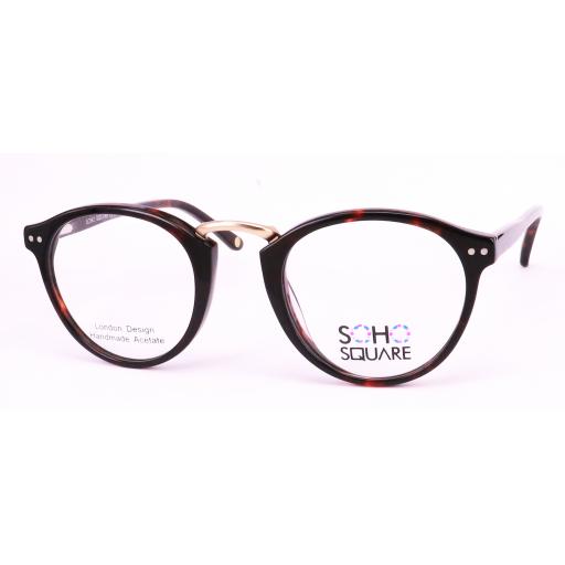 Round Handmade Acetate Optical Frames – Soho Square | Designed in London