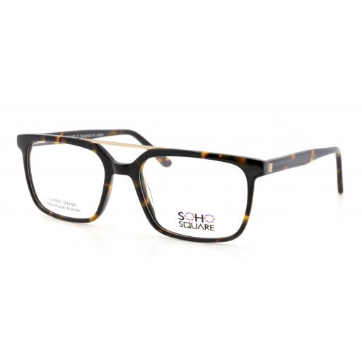 Men's Square Handmade Acetate Optical Frames – Soho Square | Designed in London