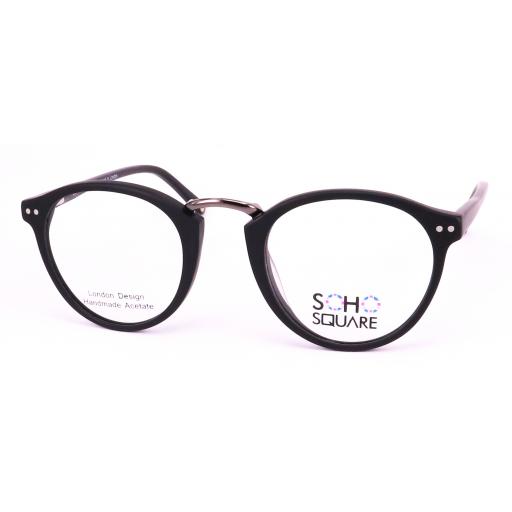 Round Handmade Acetate Optical Frames – Soho Square | Designed in London